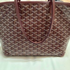 Goyard Artois PM burgundy